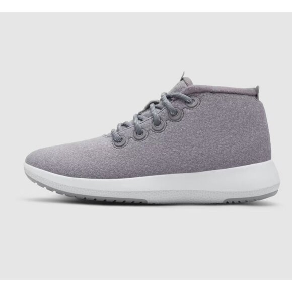 Allbirds Merino Wool Runner-Up Mizzle Sneakers W8 Medium Grey New - Picture 3 of 10